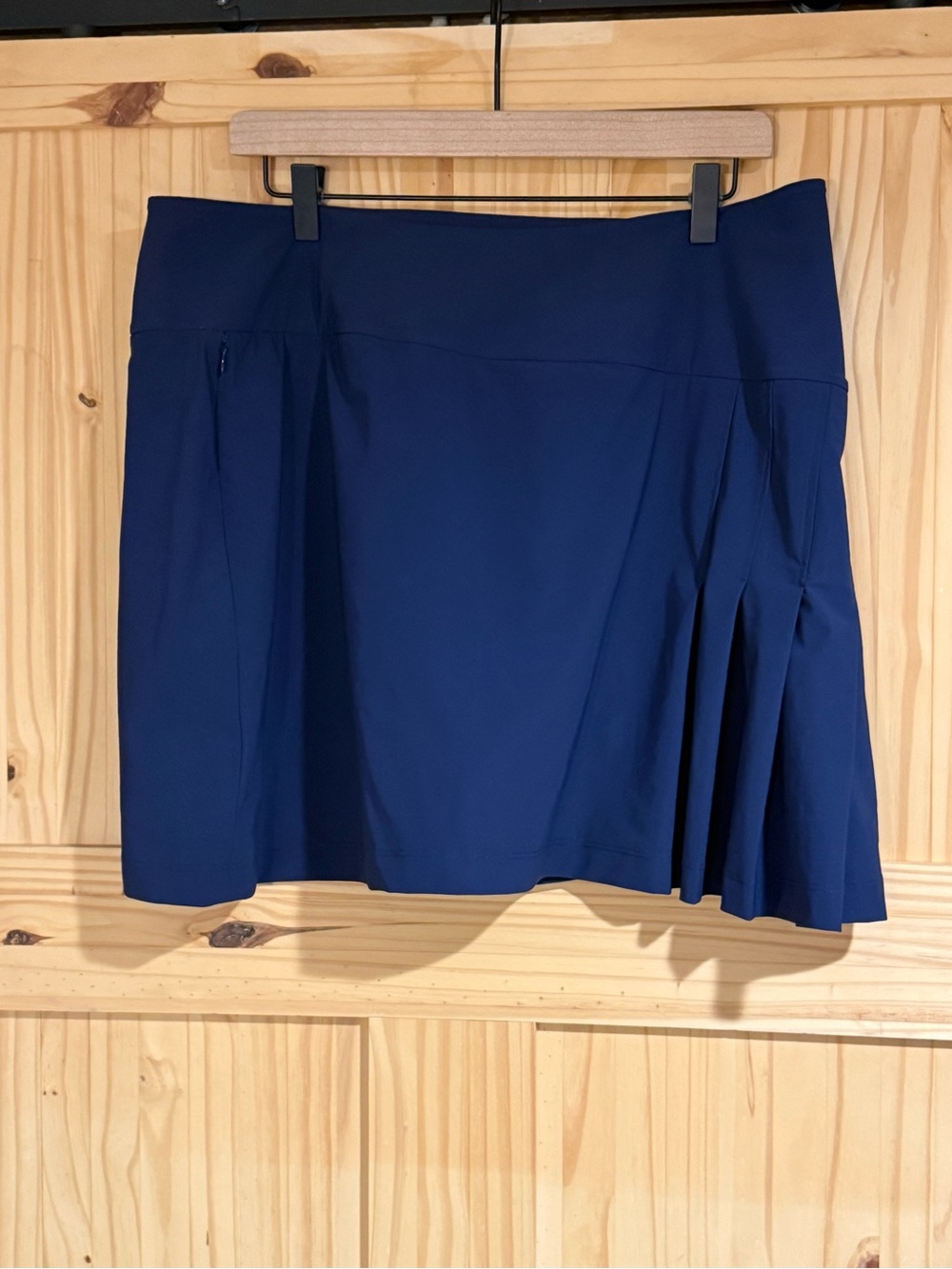 Kinona Navy Golf Skort with Side Pleats Size XL